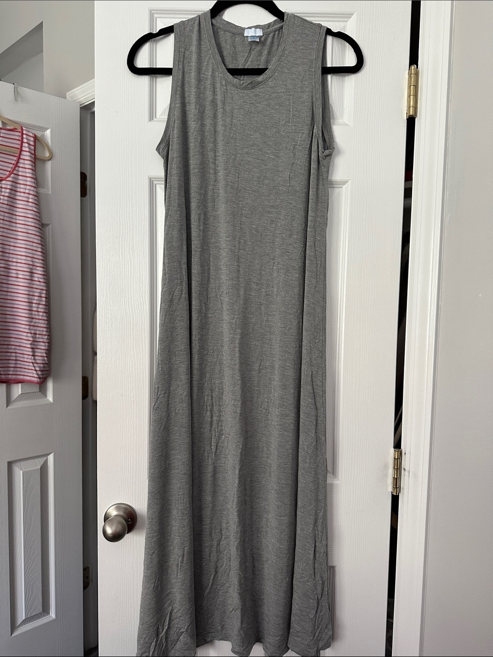 Lake Modal Sleeveless Maxi Dress - Gray